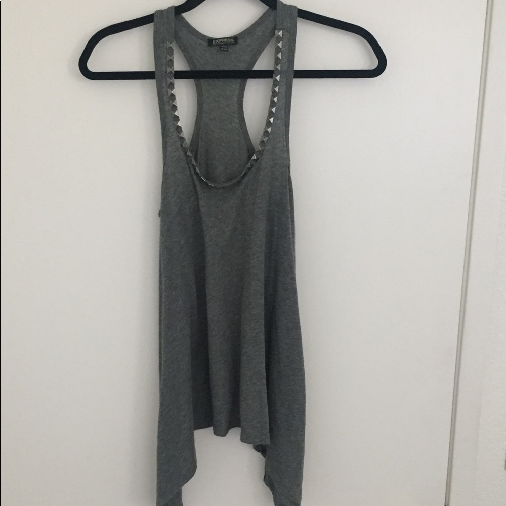 Express Gray Tank Top